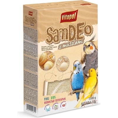 Vitapol piesok s mušlemi 1,5 kg