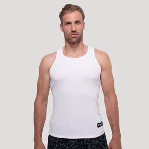 GymBeam Потник Persistence Ribbed White L