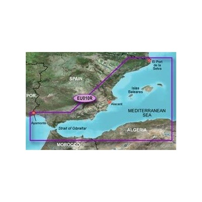 Garmin BlueChart G2 Vision - EU010R /Španielsko/ REGULARklandy/ SMALL