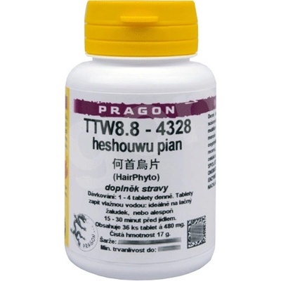 Pragon TTW8.8 he shou wu pian 36 tablet