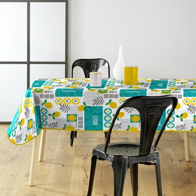 douceur d'intérieur Umývateľný obrus z PVC Citronnade 140x240cm