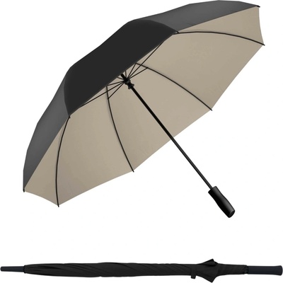Doppler Zero XXL Ultra Sun Simply black partnerský palicový dáždnik