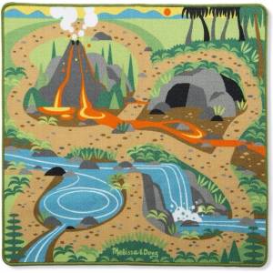 Melissa & Doug - Килимче за игра - Праисторически динозаври