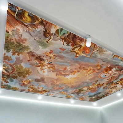 Art Gift Decor Фототапет за таван Ренесансов фрагмент