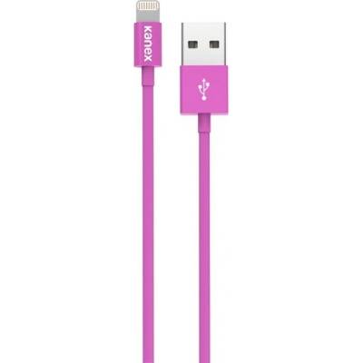 Kanex K8PIN4FPR Lightning to USB MFI 1,2m purpurový