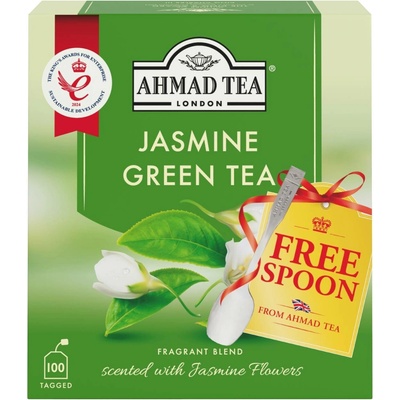 Ahmad Tea Jasmine Green Tea zelený čaj s úvazkem 100 x 2 g