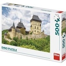 Teddies hrad Karlštejn v krabici 33,5x23x3,5cm 500 dílků