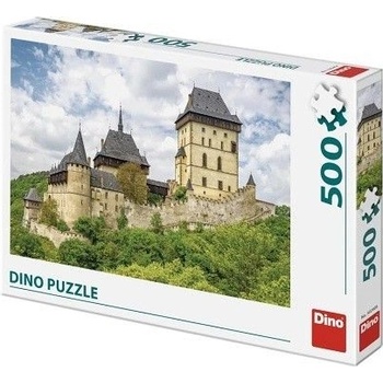 Teddies hrad Karlštejn v krabici 33,5x23x3,5cm 500 dílků