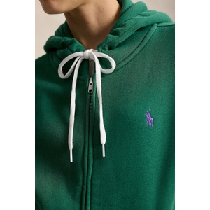 Ralph Lauren суичър с цип и качулка дамски с памук (211971699) - answear - 410,53 лв