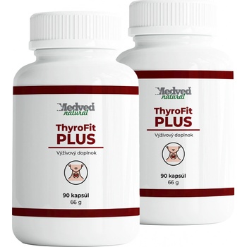 Medveď Natural ThyroFit Plus 2 x 90 kapsúl