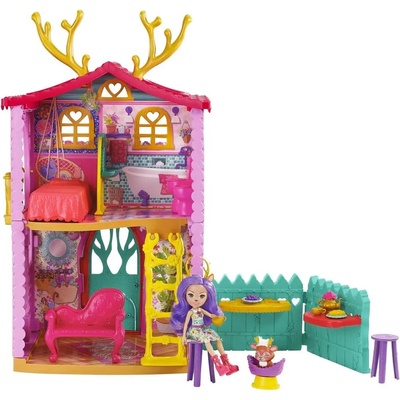 MATTEL EnchanTimals Danessa Jelínková s domečkem