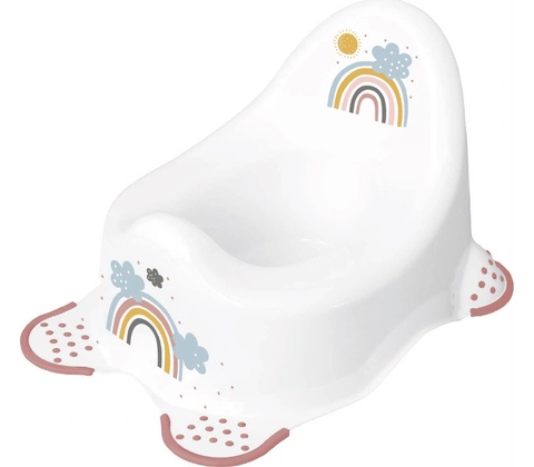 Keeper nočník Rainbow biely