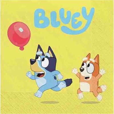 Amscan Servítky papierové Bluey 33x33cm