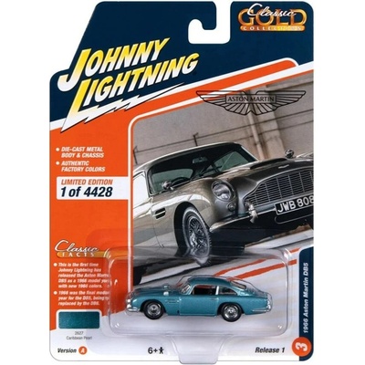 Johnny Lightning Aston Martin DB5 1966 modrý 1:64