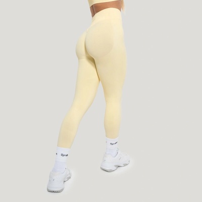 GymBeam Dámske Legíny Luma Butter Yellow