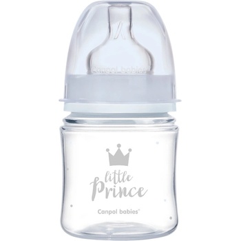Canpol babies Aнтиколик шише Canpol Easy Start - Royal Baby, 120 ml, Синьо (35/233_blu)