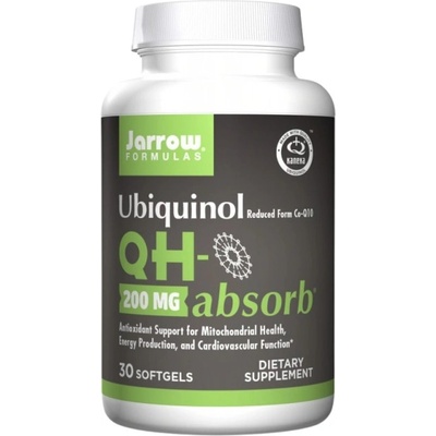 Jarrow Formulas Ubiquinol QH-Absorb 200 mg [30 Гел капсули]