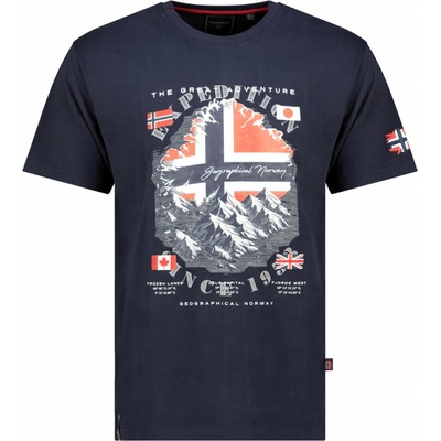 Geographical Norway tričko pánské JILIEF RED DB MEN tmavě modrá