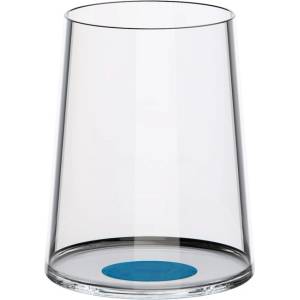Trebonn Комплект 2 бр кристални чаши за бяло вино Trebonn SplitGlass 2025122, 280 мл, Ø7.3x9 см, Модулна система, Син (SplitGass 2025122)