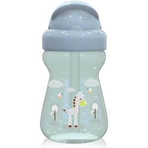 Lorelli Мини спортна бутилка Lorelli - Animals, 200 ml, Mint Green (10200740004)