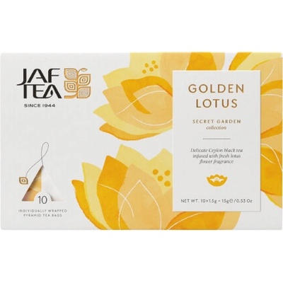 JAFTEA Secret Garden Golden Lotus 10 x 1,5 g