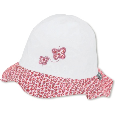 Sterntaler Детска лятна шапка с UV 30+ защита Sterntaler - С пеперуди, 53 cm, 2-4 години (1421931-500)