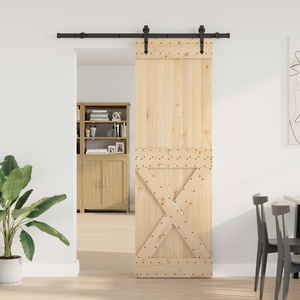 vidaXL Преплъзваща се врата NARVIK 70 x 210 см (152, 5 см) (3445383)