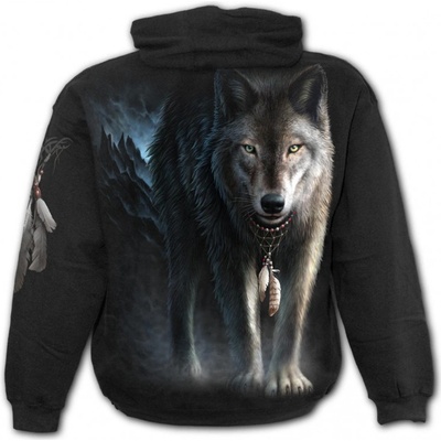 mikina s vlkem Spiral VLK FROM DARKNESS WM143800 – Zboží Mobilmania