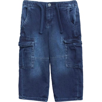 Guess Детски дънки Guess - Със странични джобове, сини, 18 м (20254-N5BA01-D5FQ0-RKOY-18M)