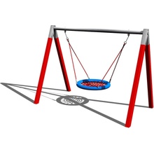Playground System řetězová houpačka hnízdo dřevěná B v.p. 1,5 m