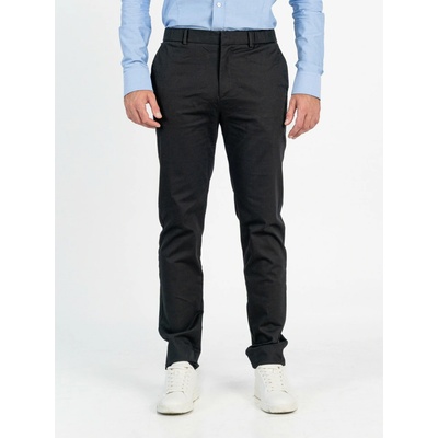 TallGuys pánské prodloužené Chino kalhoty Deep black – Sleviste.cz
