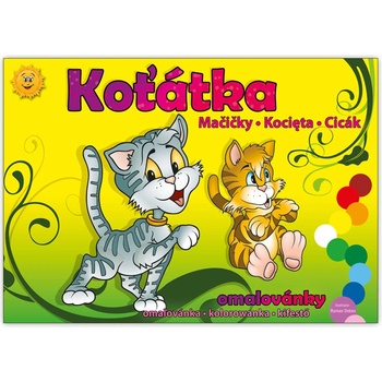 Omaľovanka Mačičky MFP Papier