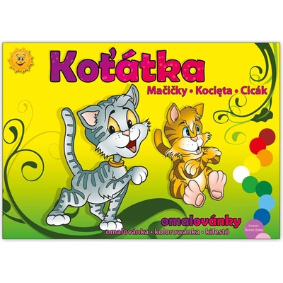 Omaľovanka Mačičky MFP Papier