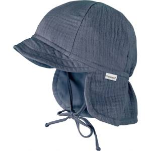 maximo Детска шапка с козирка maximo Kid's Mini Schildmütze Musselin Cap - Flint Stone - размер 47 cm (904-1882-1213)