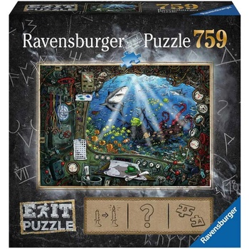 Ravensburger Пъзел Ravensburger - Exit 4: В подводница, 759 части (4005556199532) (4005556199532)