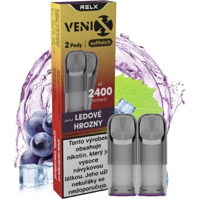 Venix Relx soMatch Pod Grape Ice