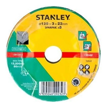 Stanley Brusný kotouč 125 x 22 x 6 mm STA32055