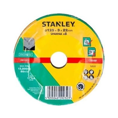 Stanley Brusný kotouč 125 x 22 x 6 mm STA32055