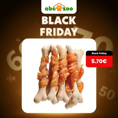 Salač Kosť kalciová mäkká obalená kuracím mäsom 250 g