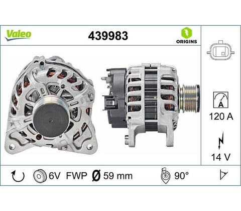 Generátor VALEO 439983