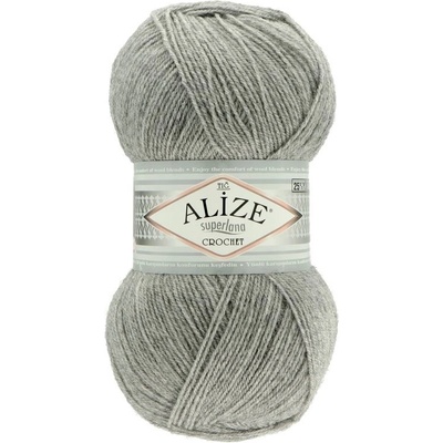 Alize Superlana Tig 21 tmavá sivá