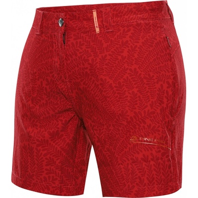 Alpine Pro Cuoma 3 dámské kraťasy červená