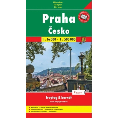 Plán města Praha + Česko