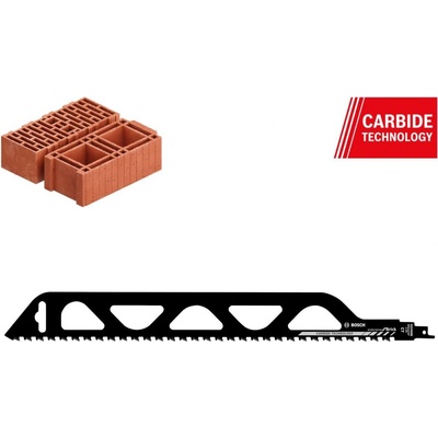 Bosch pilový plátek do pily ocasky S 2243 HM Special for Brick (2.608.650.356)