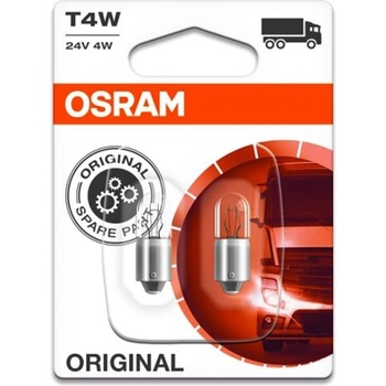 Image 1 of OSRAM Крушка osram t4w, 24v, 4w, 2 броя