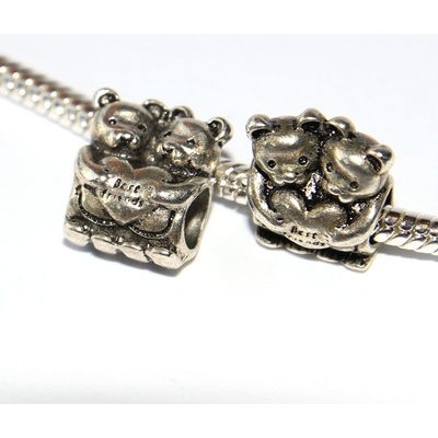 Fashion Jewerly Korálek na náramek Medvídci Zvířátka Příroda Láska Best Friends 3110