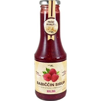 Nature Notea Babiččin sirup Malina 0,5 l