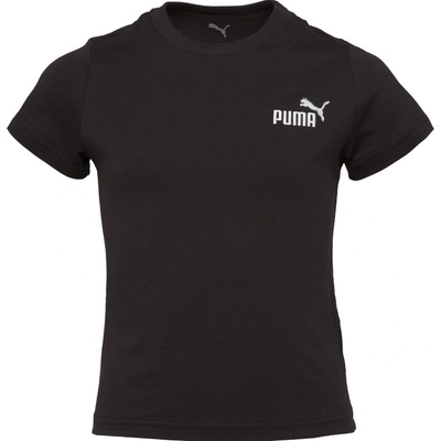 Puma Essentials 2 Color Small No.1 Logo Tee B čierna