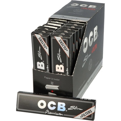 OCB cigaretové papírky premium slim king size s filtry 32 ks – Zbozi.Blesk.cz