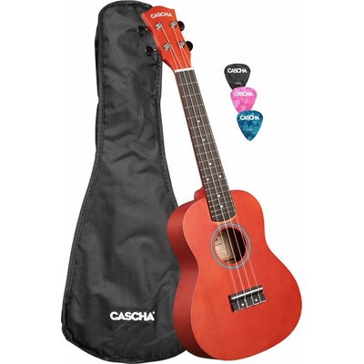 Cascha CUC102 Linden Red Концертно укулеле (CUC102)
